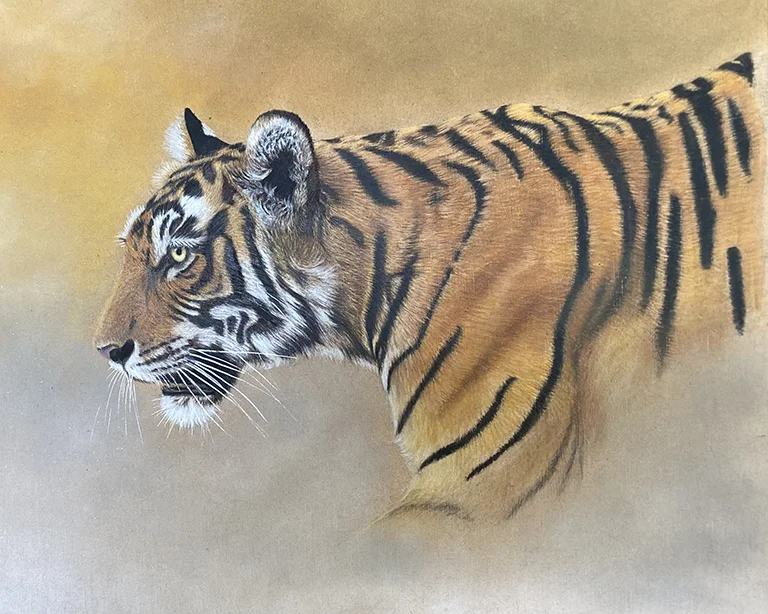 虎の絵画