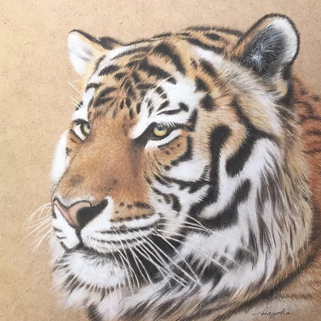 虎の絵画