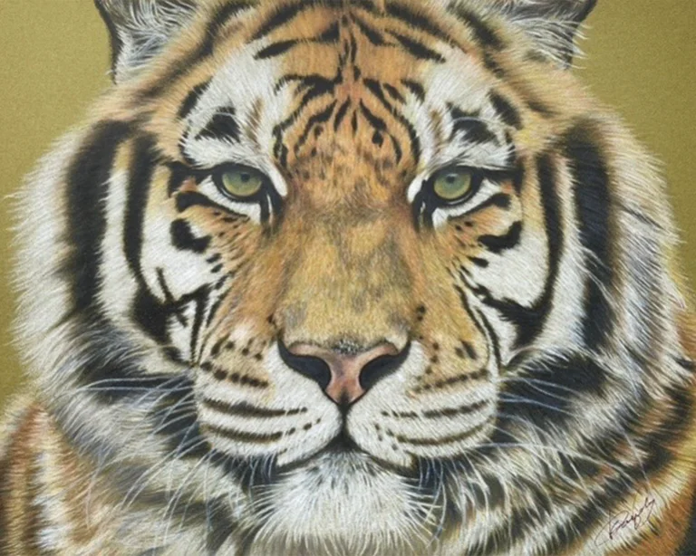 虎の絵画